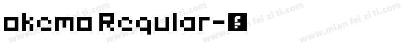 okemo Regular字体转换